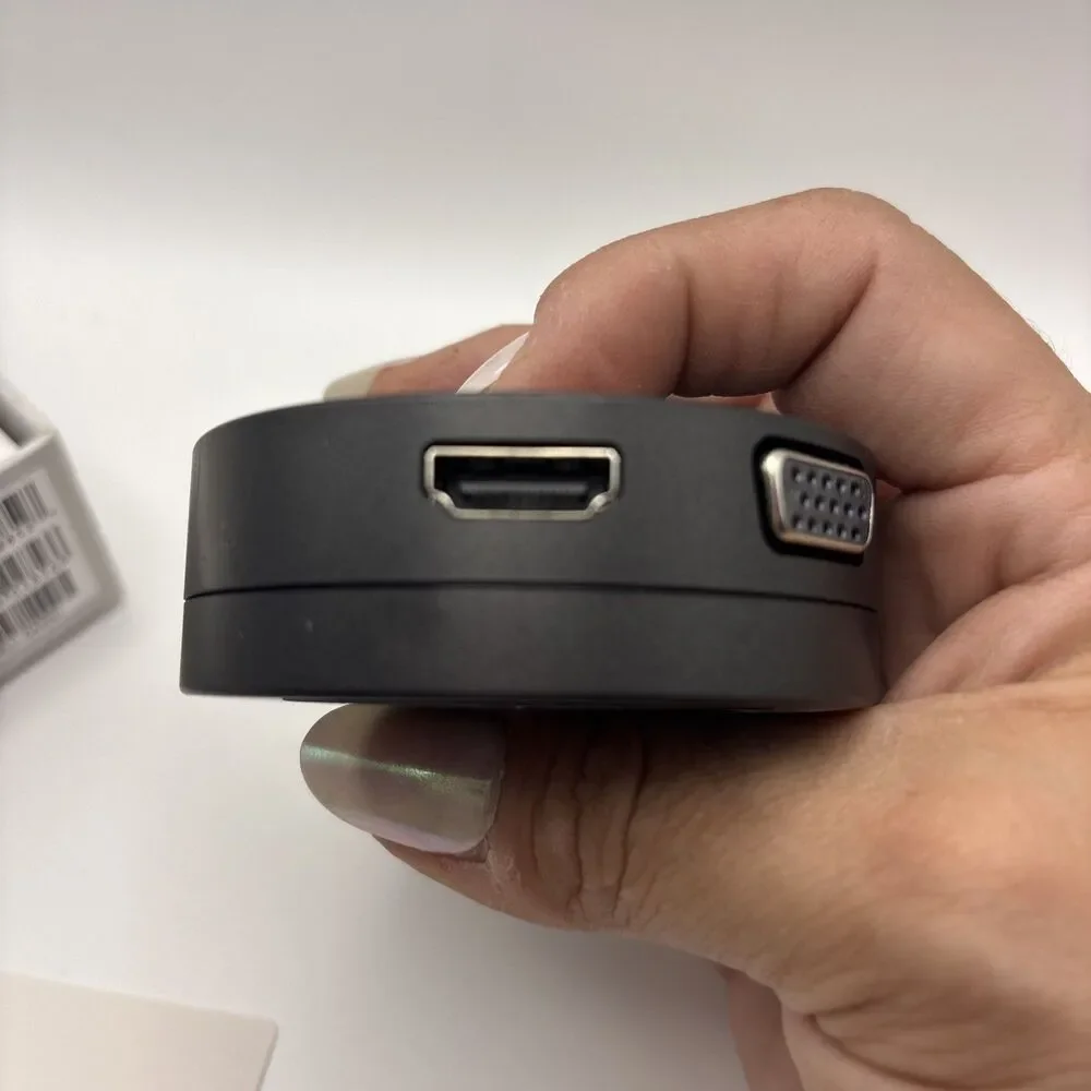 Dell USB-C Mobile Adapter DA300 Compact 6 in 1 HDMI 4K FHD USB-A 10Gbps open box